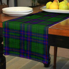 Lockhart Modern Tartan Table Runner - Cotton table runner