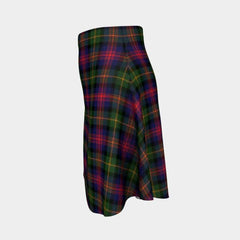 Logan Modern Tartan Flared Skirt