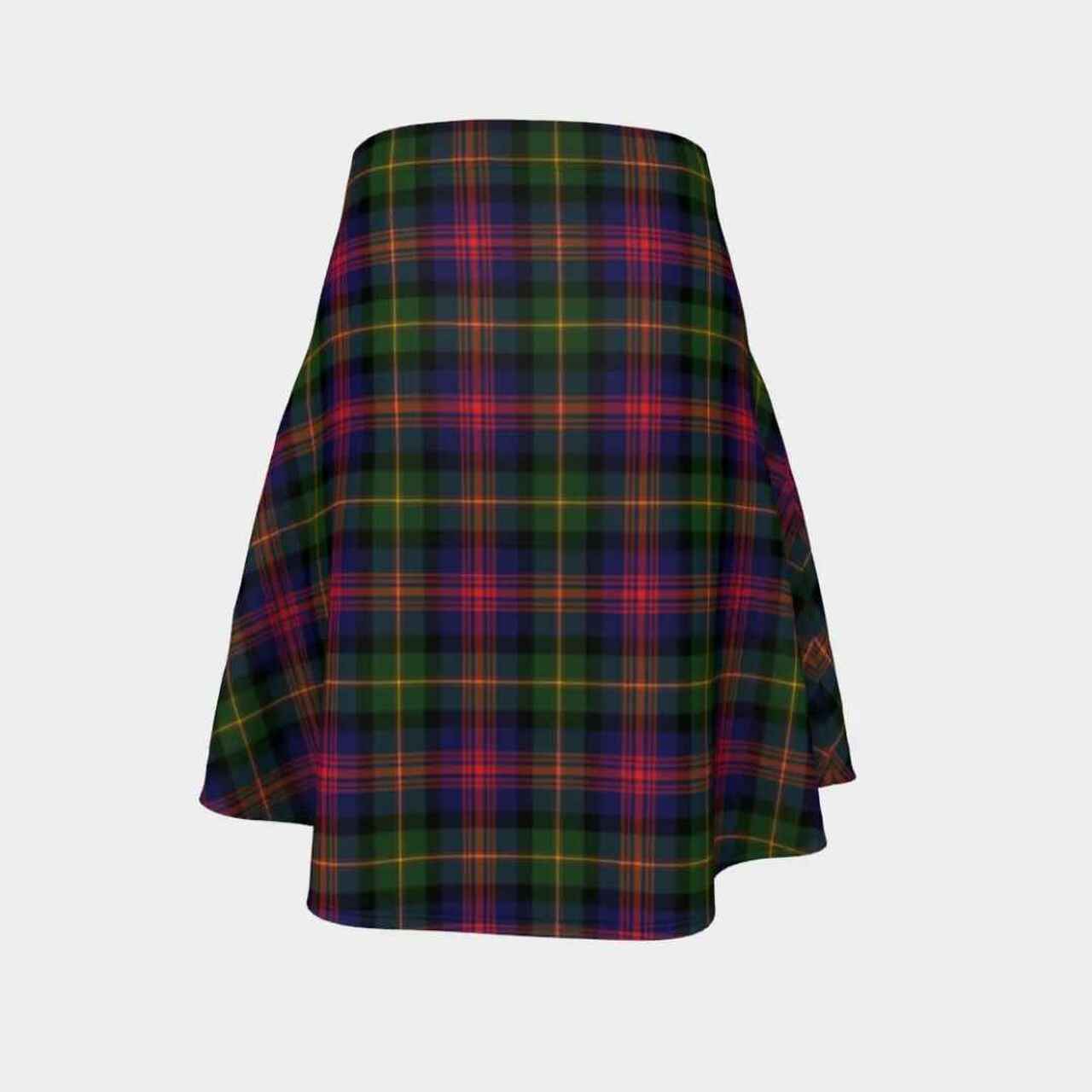 Logan Modern Tartan Flared Skirt