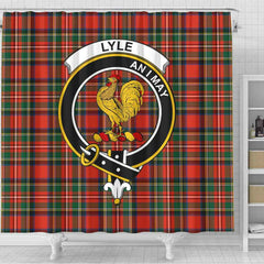 Lyle Tartan Crest Shower Curtain