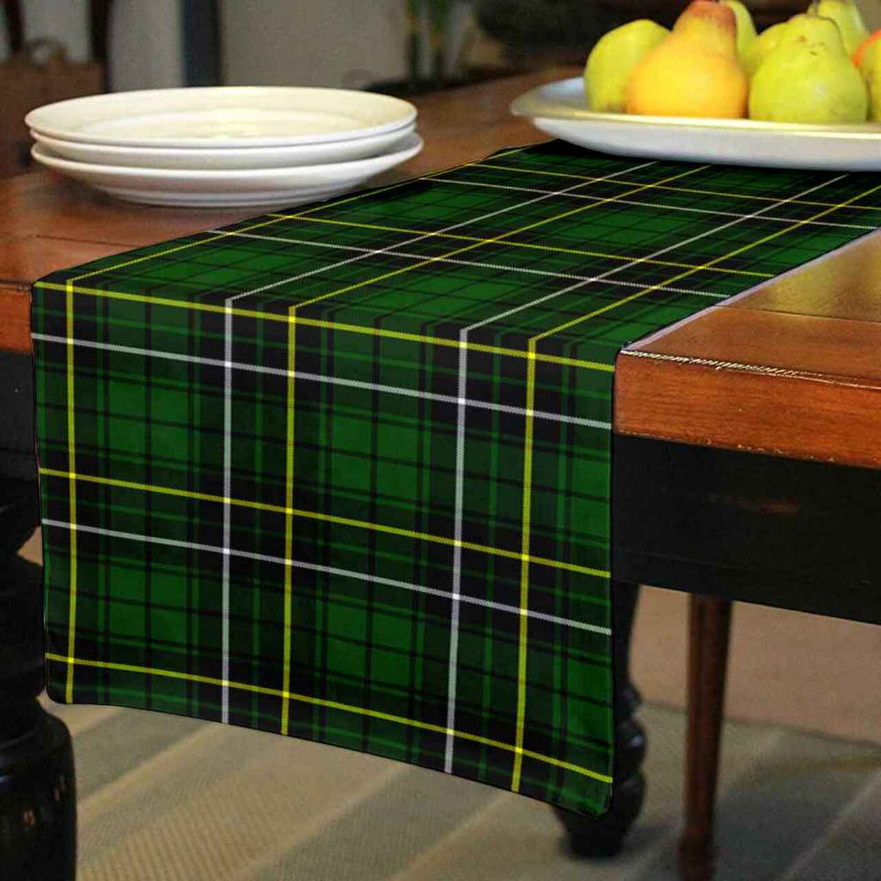 MacAlpine Modern Tartan Table Runner - Cotton table runner