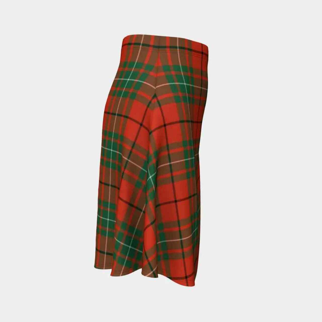 MacAulay Ancient Tartan Flared Skirt