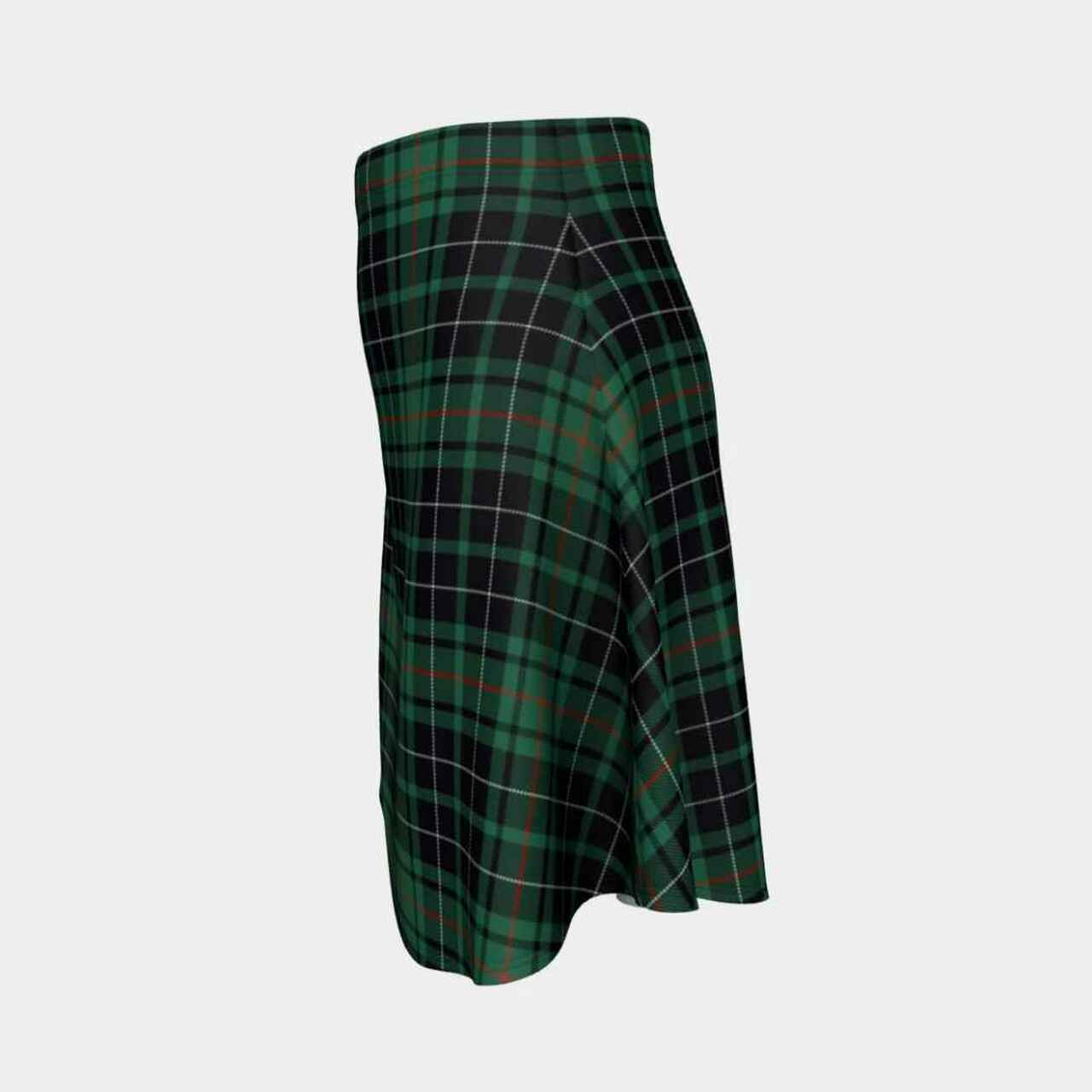 MacAulay Hunting Ancient Tartan Flared Skirt