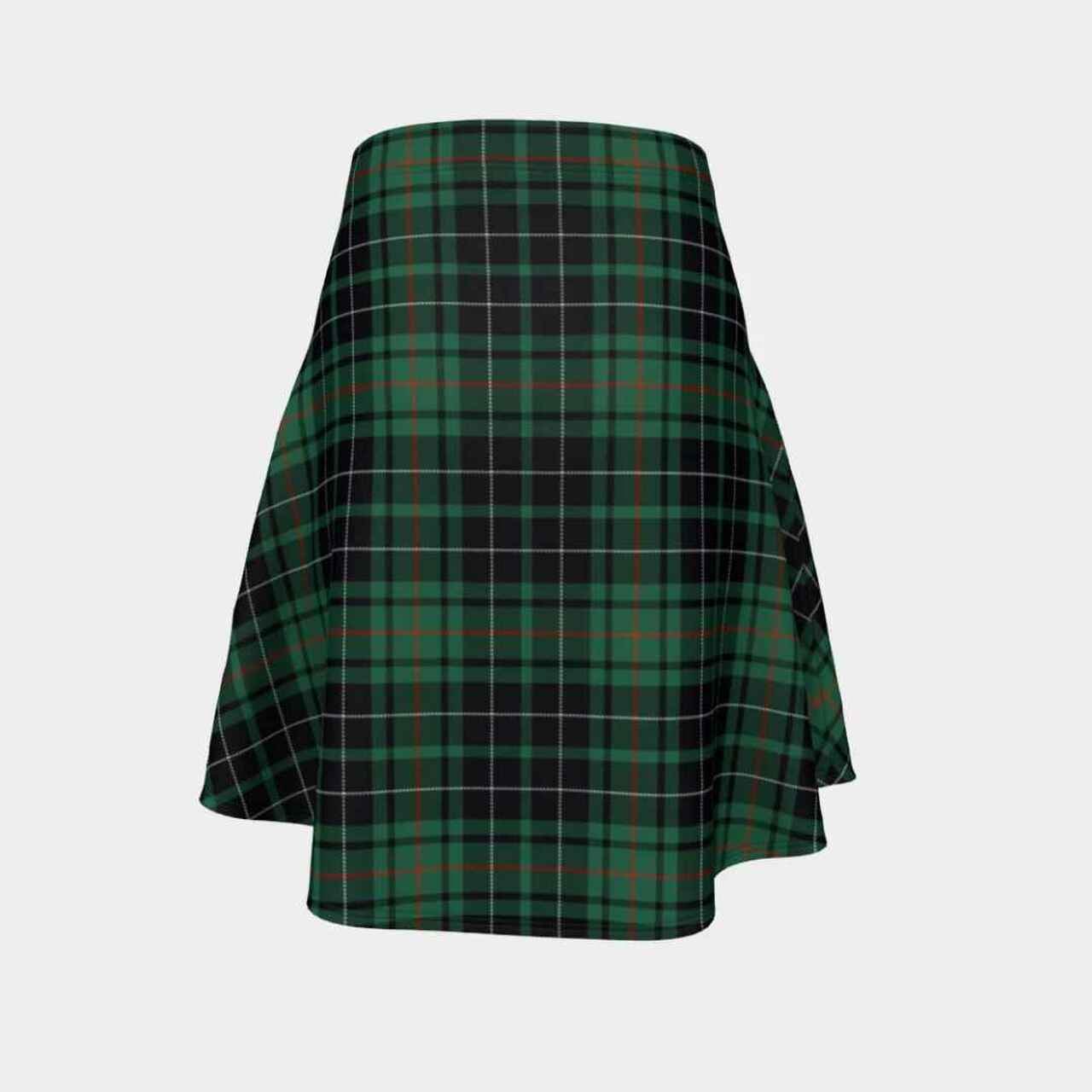 MacAulay Hunting Ancient Tartan Flared Skirt