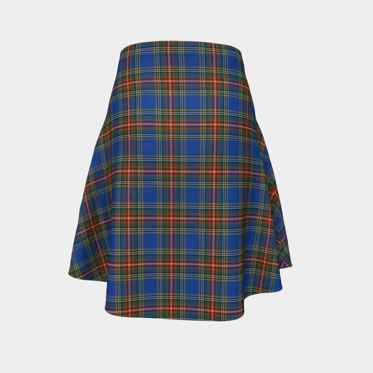 MacBeth Ancient Tartan Flared Skirt