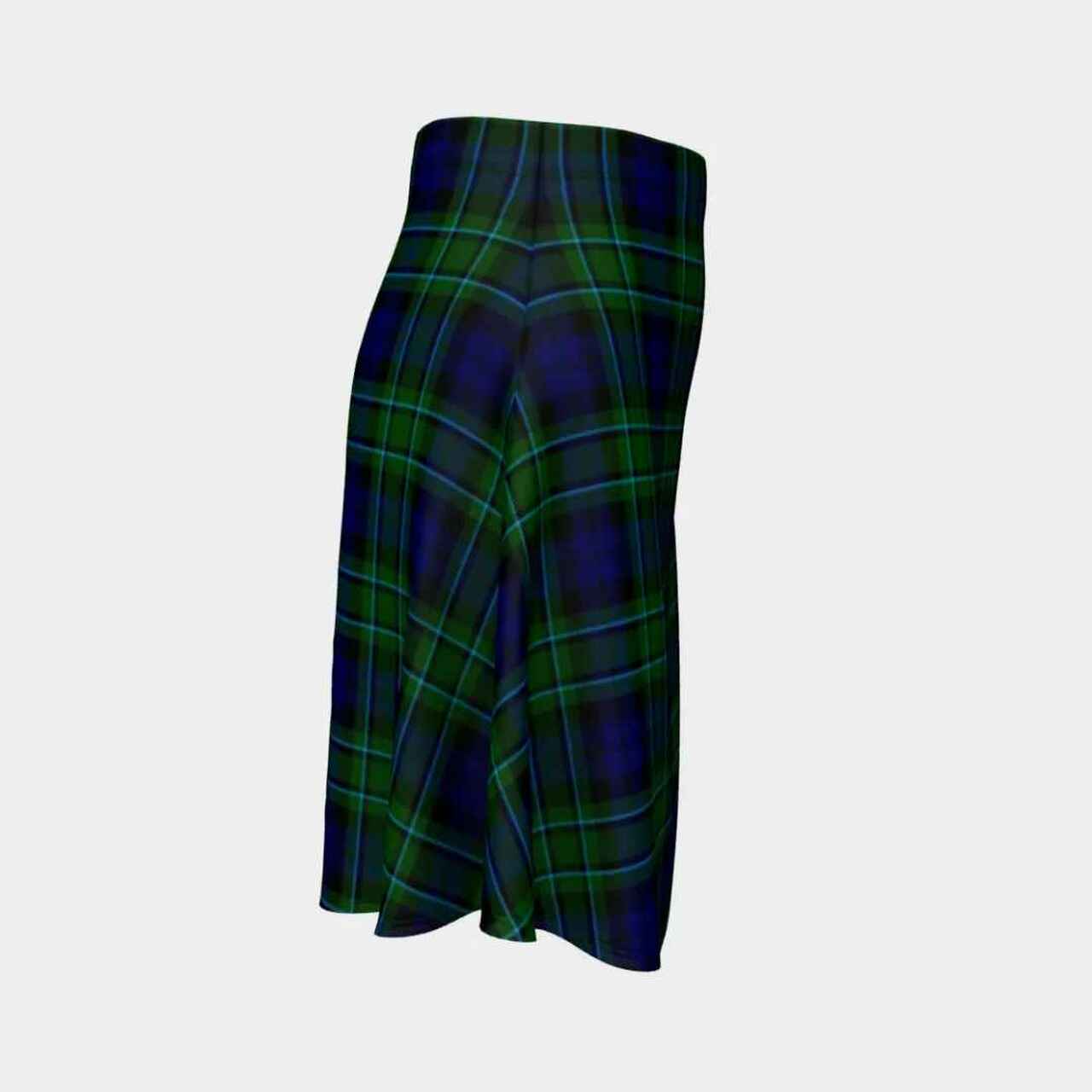 MacCallum Modern Tartan Flared Skirt