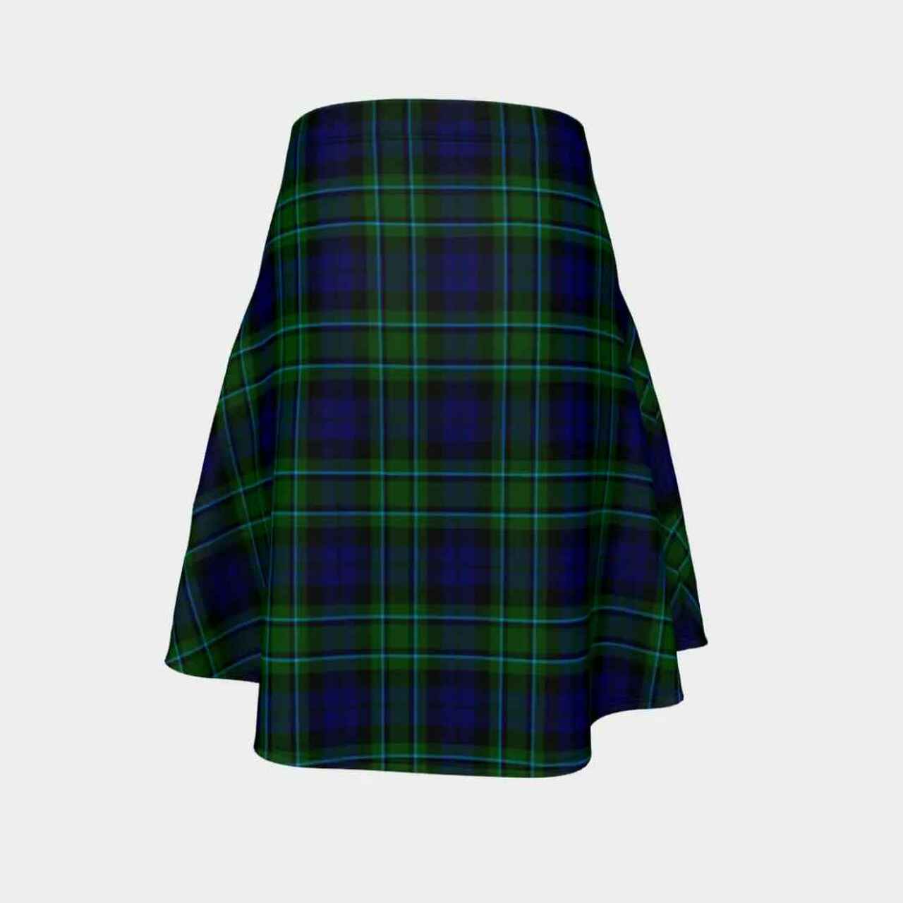 MacCallum Modern Tartan Flared Skirt