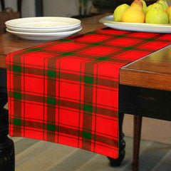 MacDonald of Sleat Tartan Table Runner - Cotton table runner