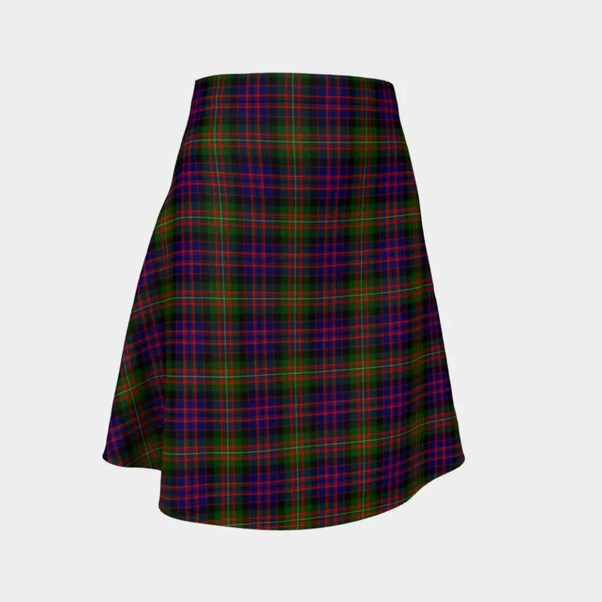 MacDonnell of Glengarry Modern Tartan Flared Skirt