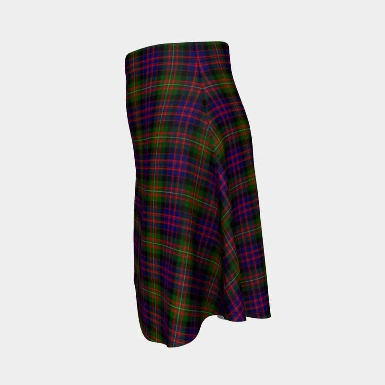 MacDonnell of Glengarry Modern Tartan Flared Skirt