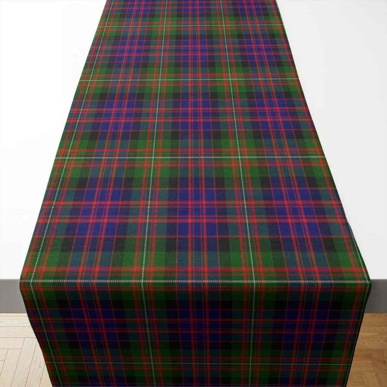 MacDonnell of Glengarry Modern Tartan Table Runner - Cotton table runner