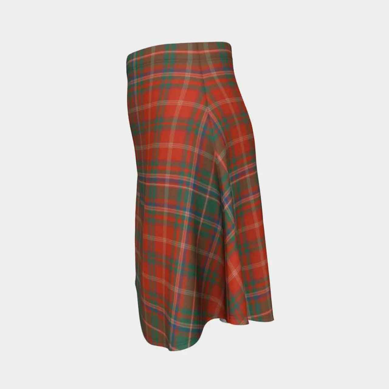 MacDougall Ancient Tartan Flared Skirt