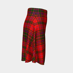 MacDougall Modern Tartan Flared Skirt