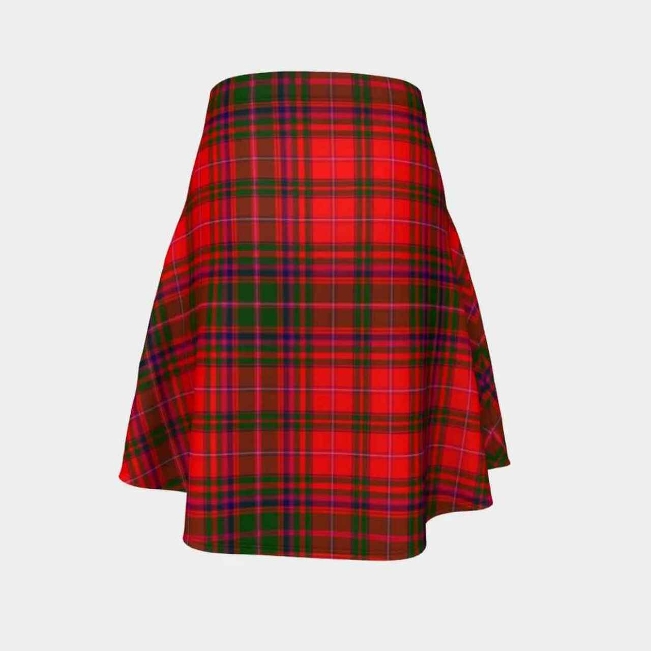 MacDougall Modern Tartan Flared Skirt