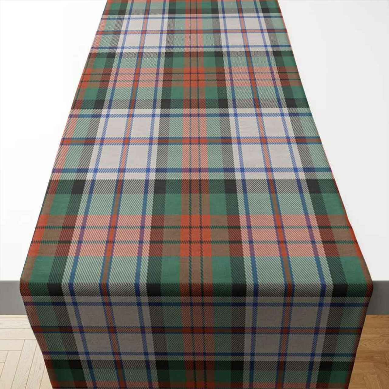 MacDuff Dress Ancient Tartan Table Runner - Cotton table runner