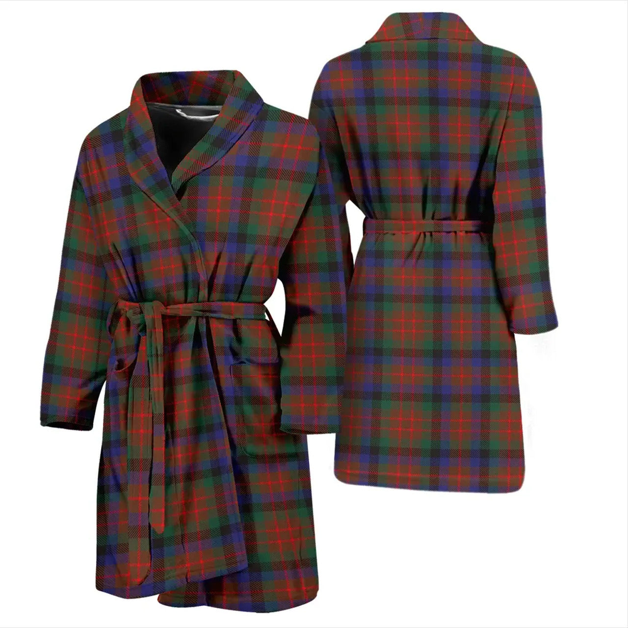 MacDuff Hunting Modern Tartan Bathrobe