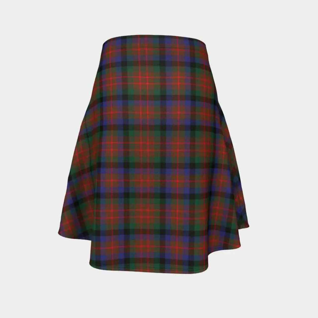 MacDuff Hunting Modern Tartan Flared Skirt