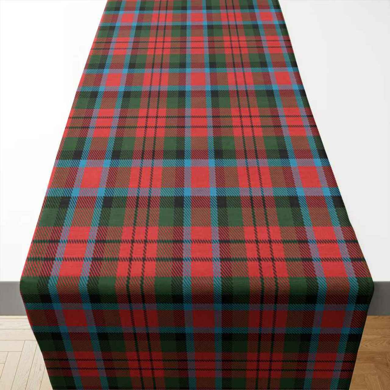 MacDuff Modern Tartan Table Runner - Cotton table runner