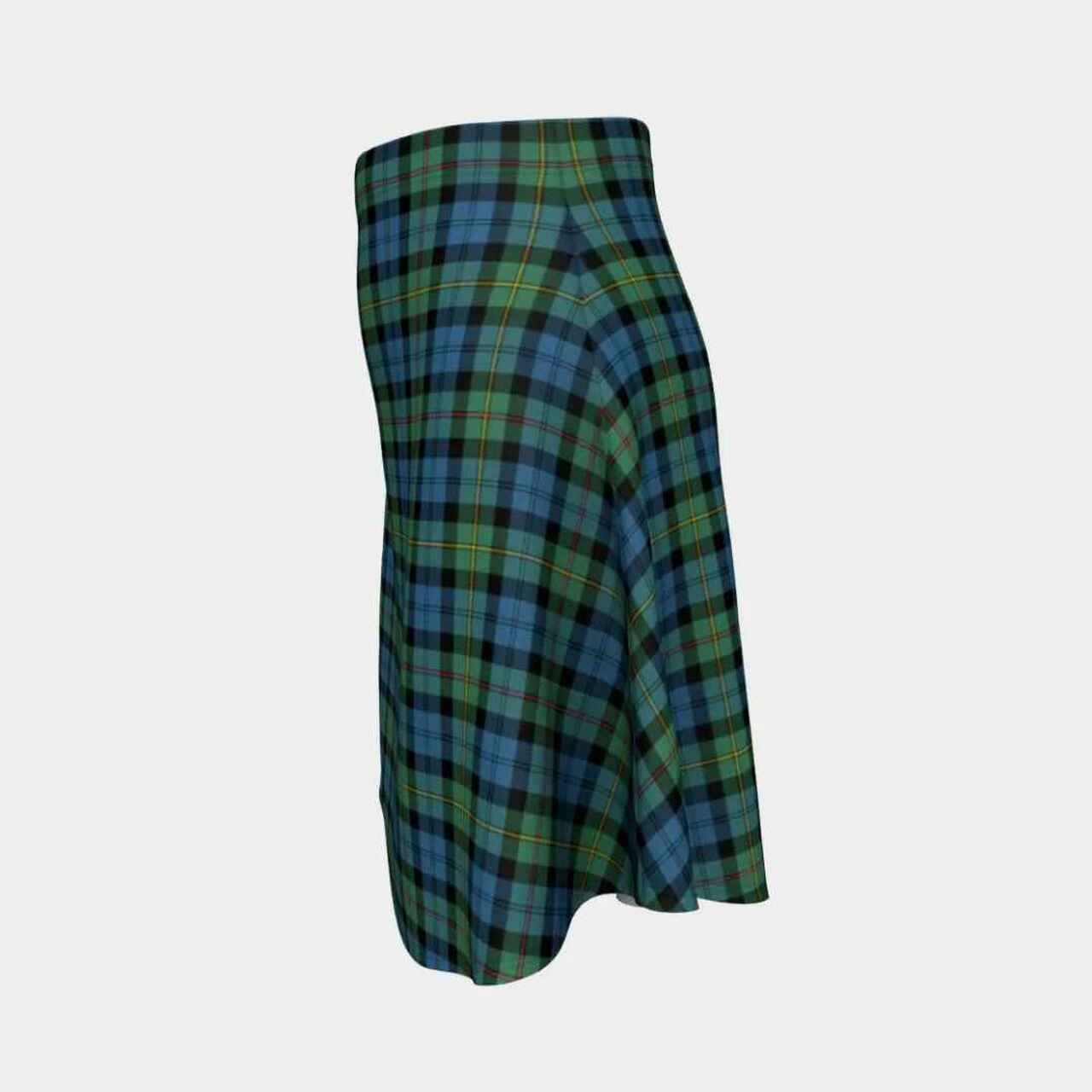 MacEwen Ancient Tartan Flared Skirt