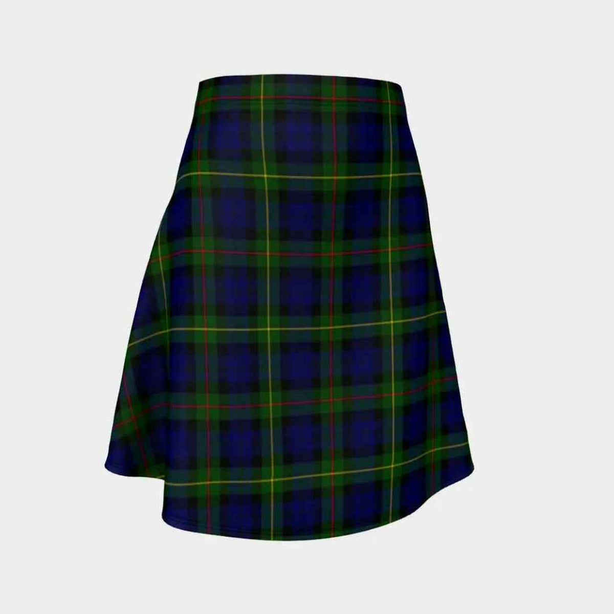 MacEwen Modern Tartan Flared Skirt