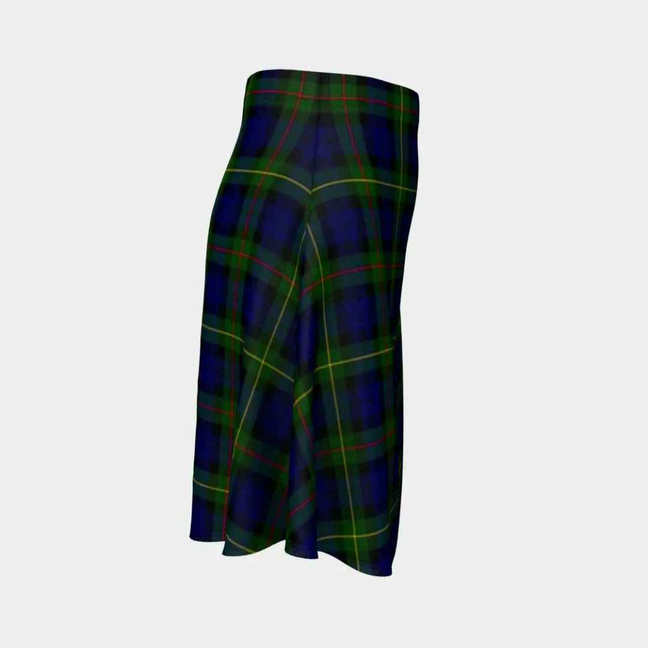 MacEwen Modern Tartan Flared Skirt