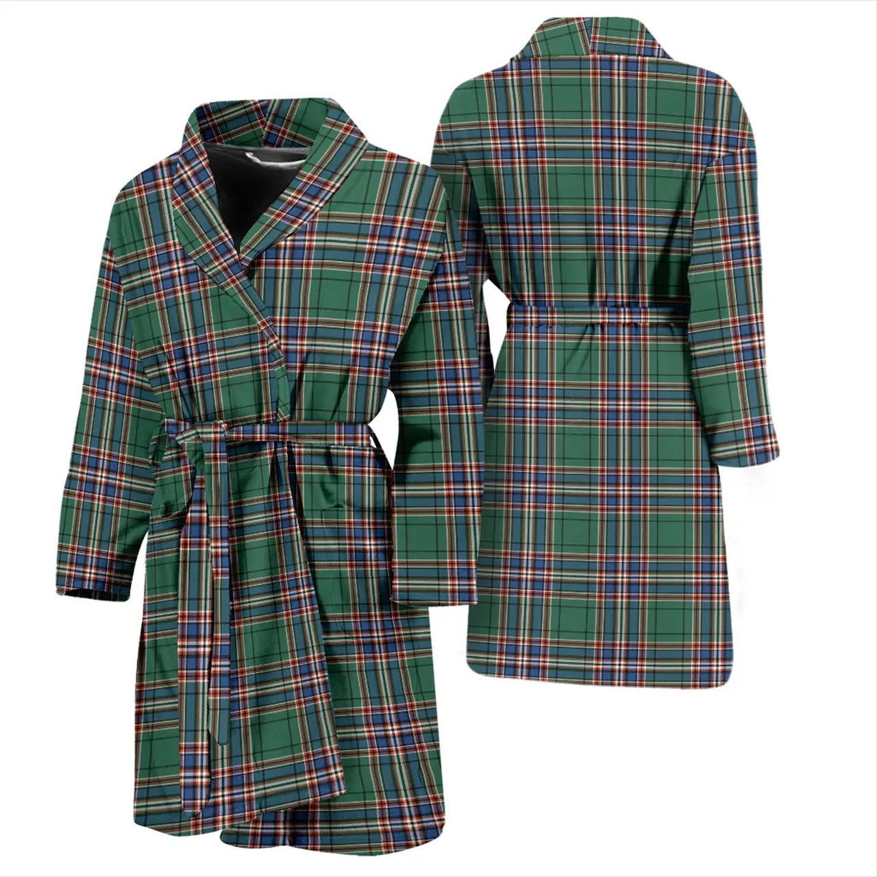 MacFarlane Hunting Ancient Tartan Bathrobe