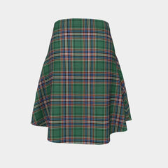 MacFarlane Hunting Ancient Tartan Flared Skirt