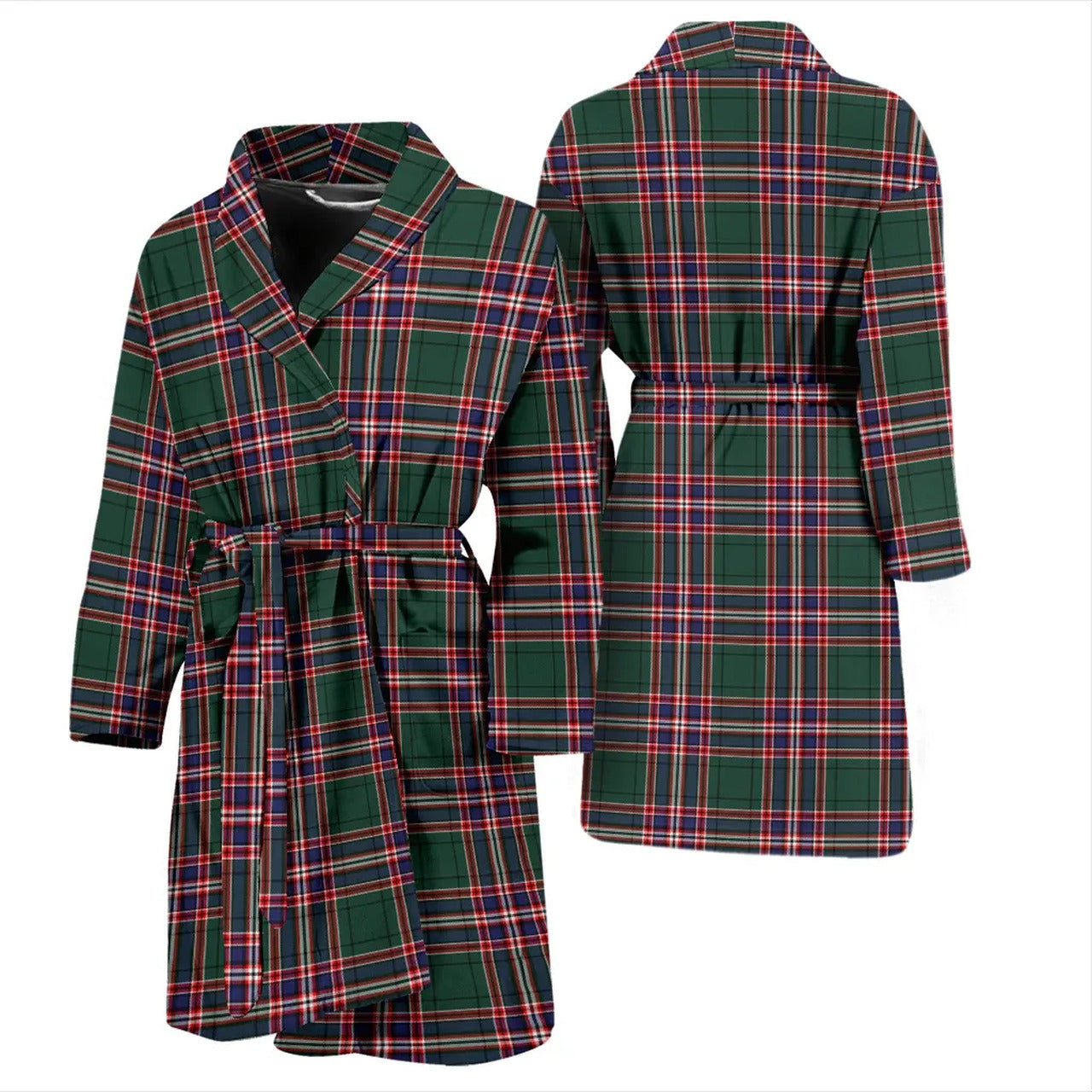 MacFarlane Hunting Modern Tartan Bathrobe