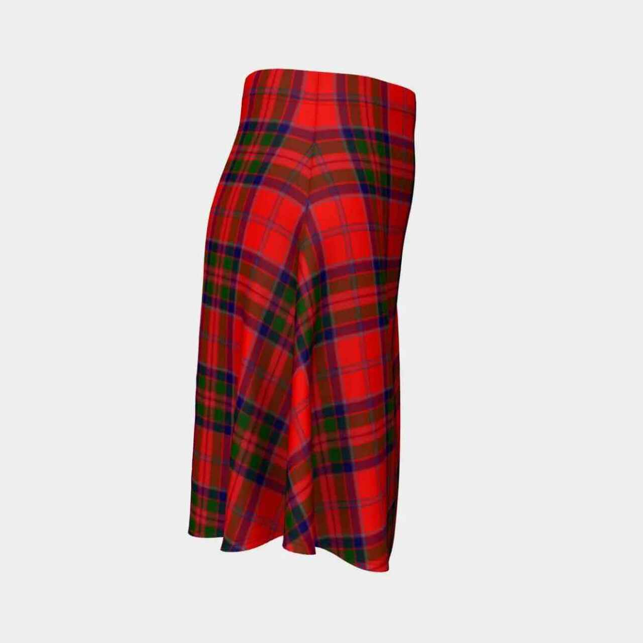 MacGillivray Modern Tartan Flared Skirt