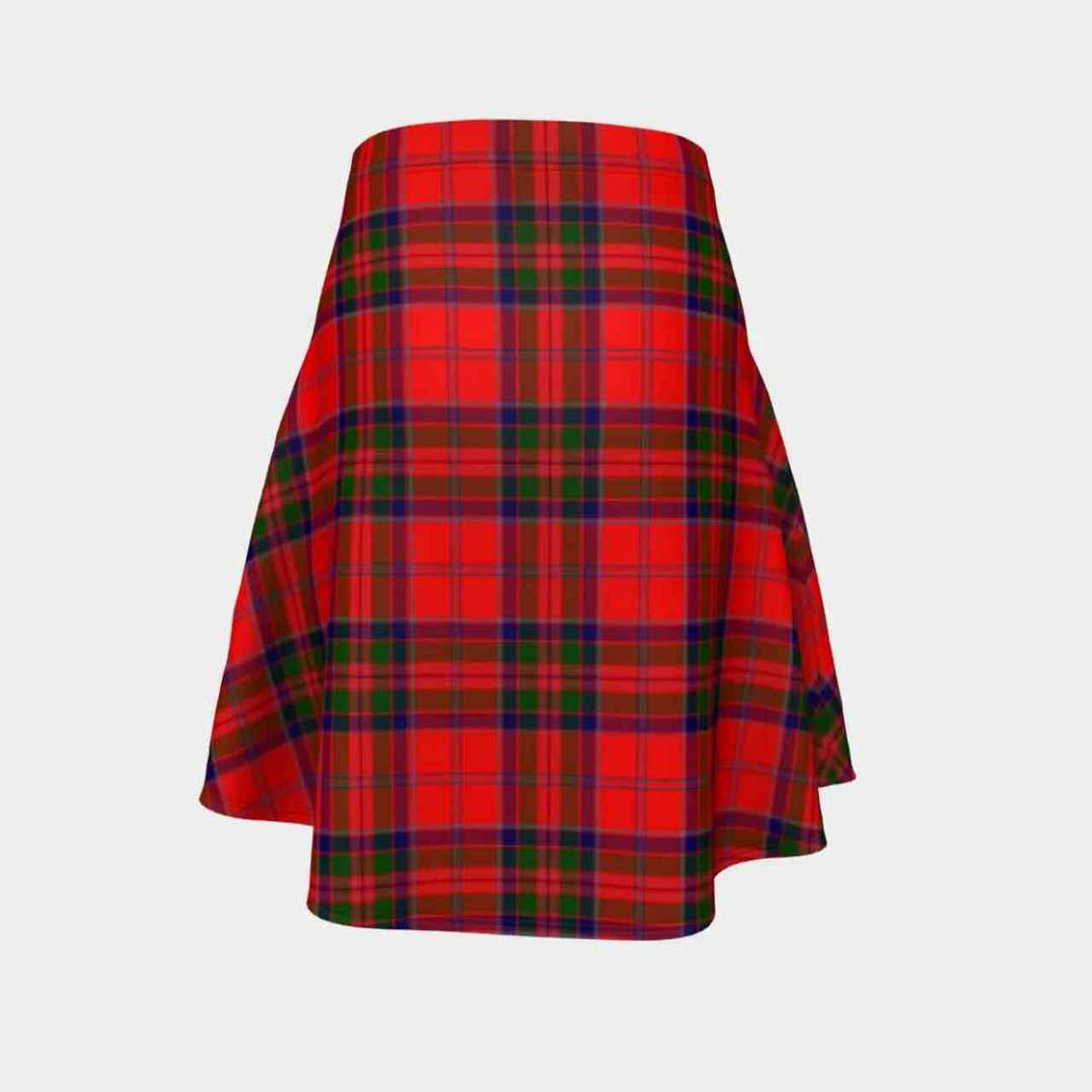 MacGillivray Modern Tartan Flared Skirt