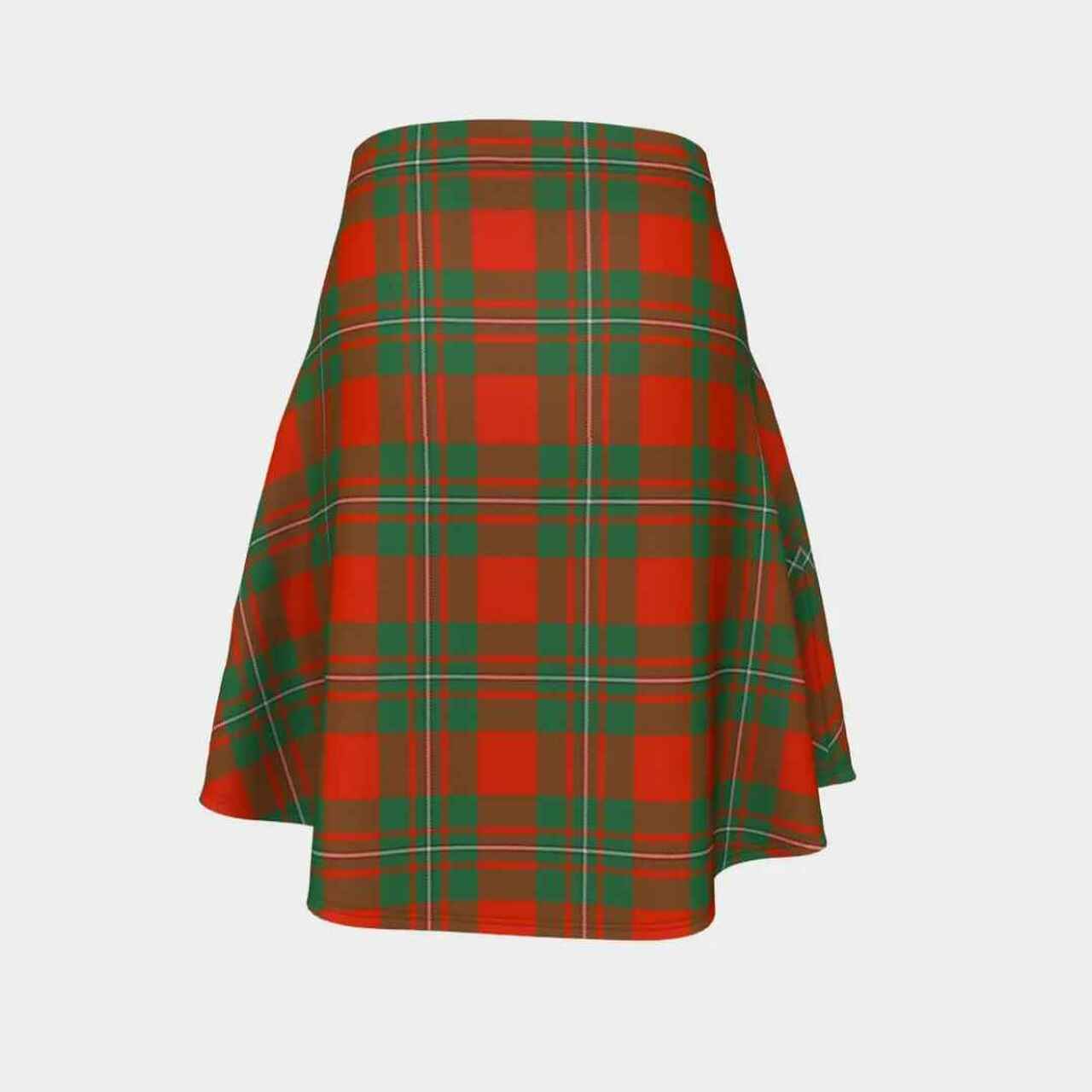 MacGregor Ancient Tartan Flared Skirt