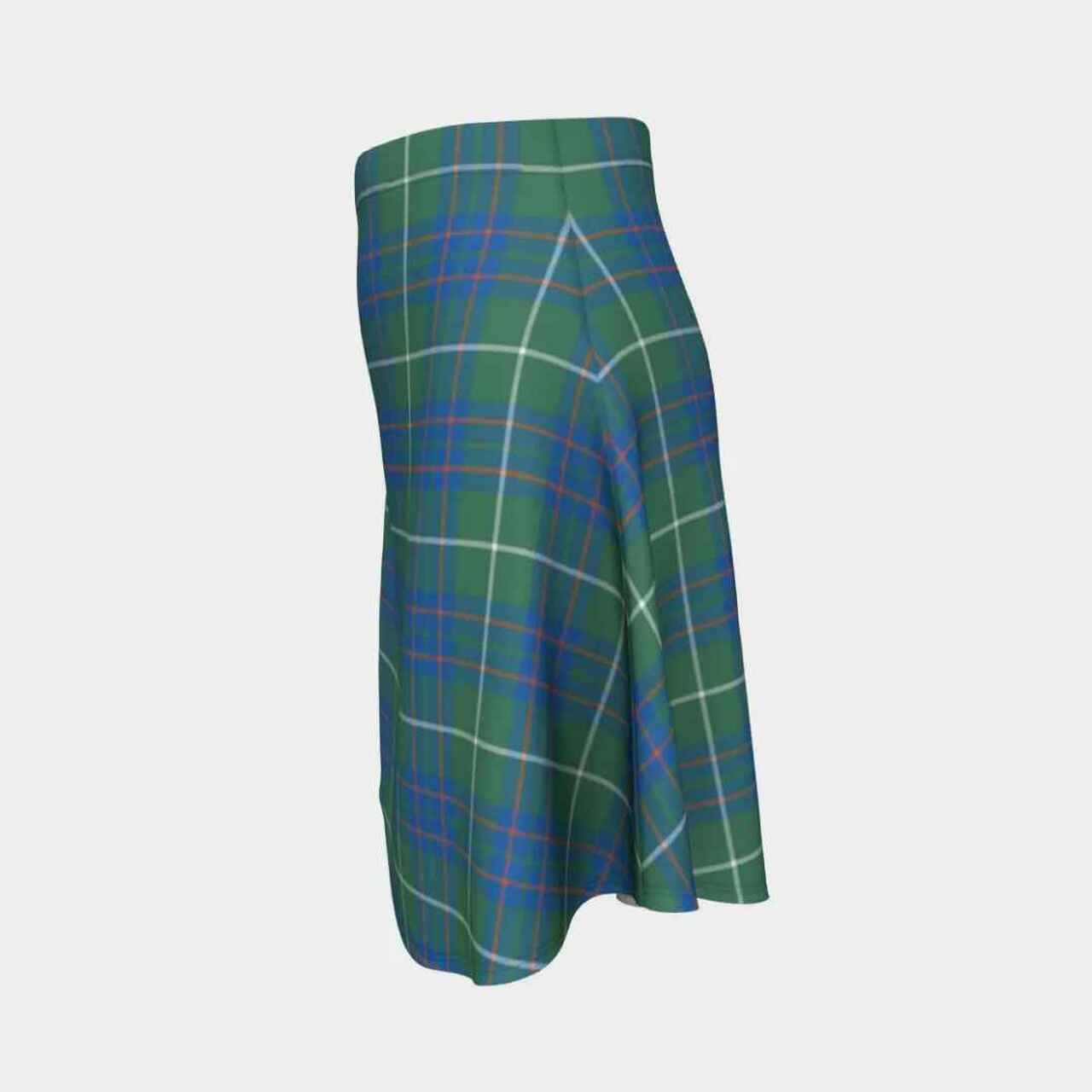 MacIntyre Hunting Ancient Tartan Flared Skirt