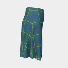 MacIntyre Hunting Ancient Tartan Flared Skirt