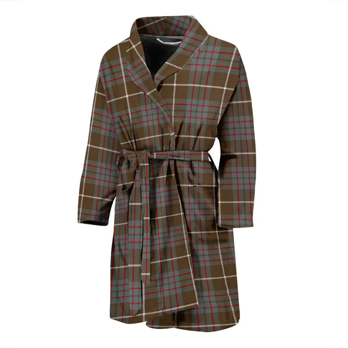 MacIntyre Hunting Weathered Tartan Bathrobe