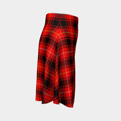 MacIver Modern Tartan Flared Skirt