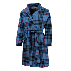 MacKay Blue Tartan Bathrobe