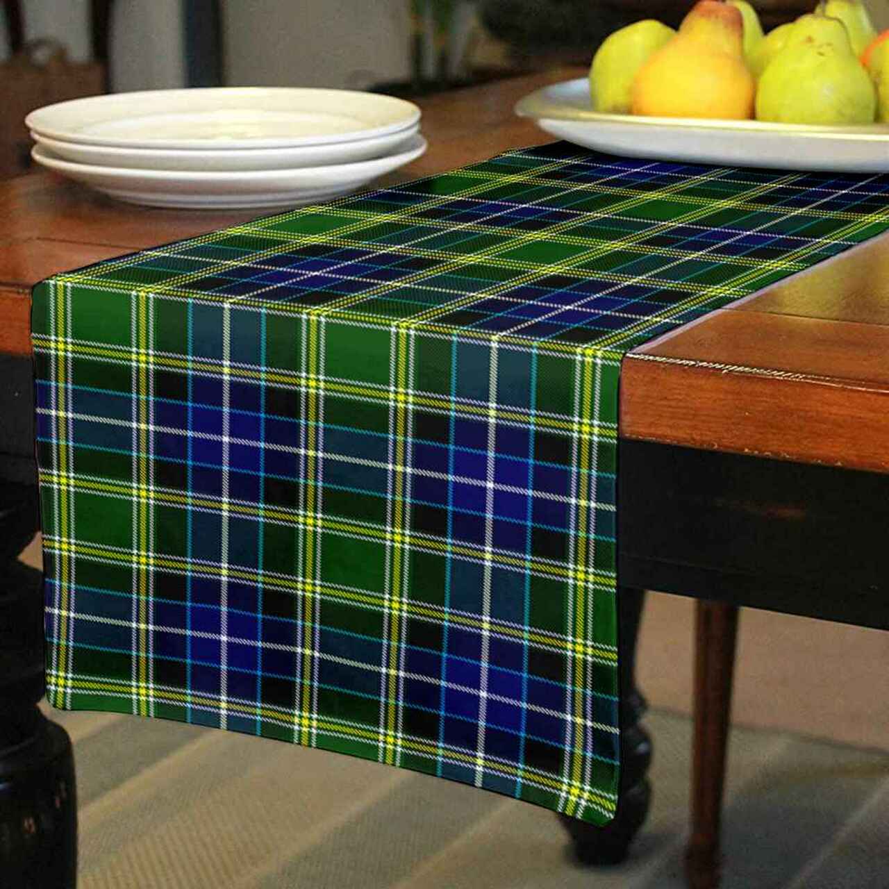 MacKellar Tartan Table Runner - Cotton table runner