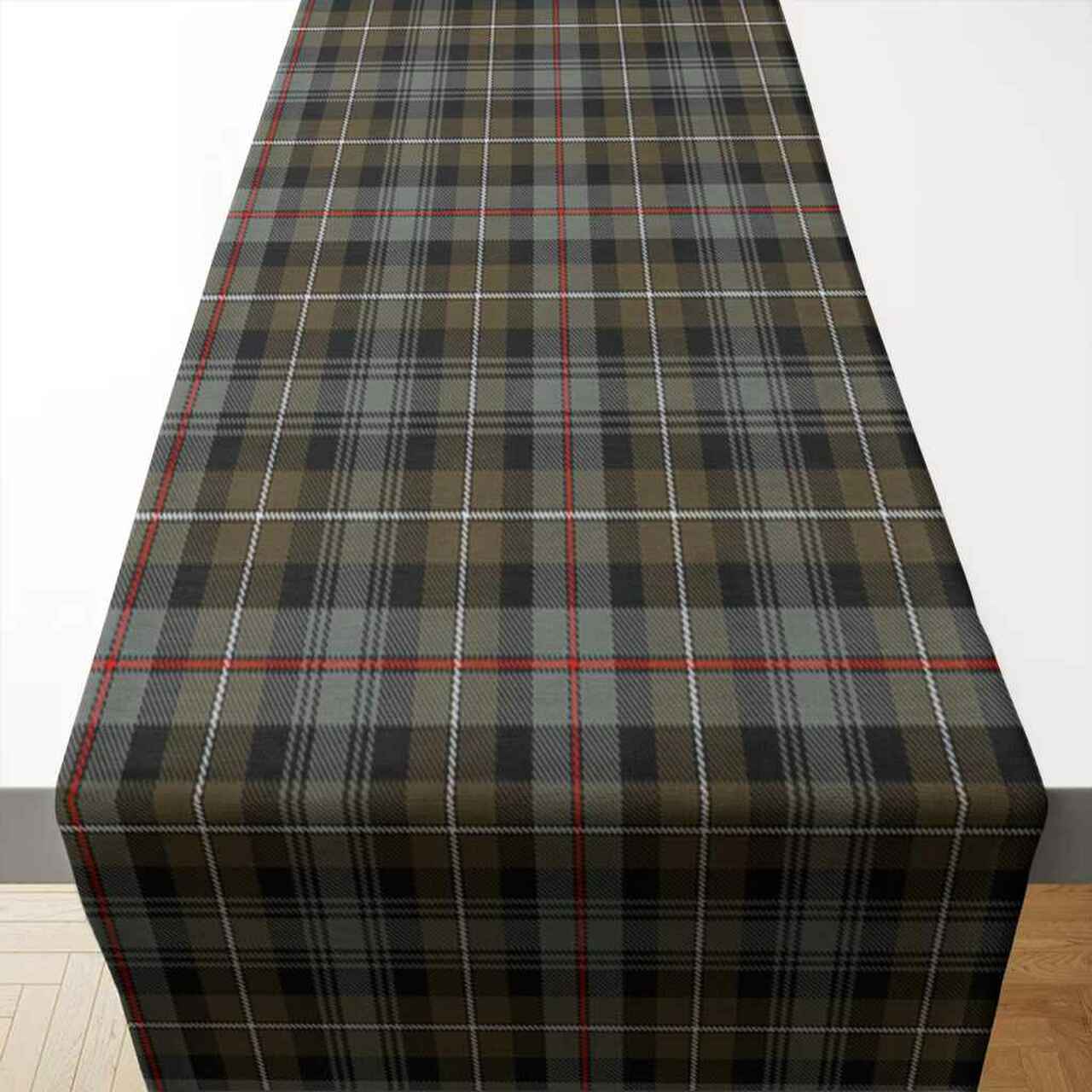 MacKenzie Weathered Tartan Table Runner - Cotton table runner