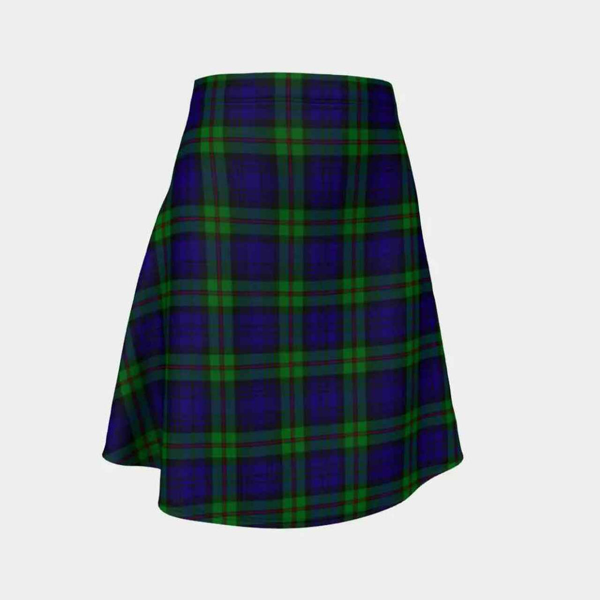 MacKinlay Modern Tartan Flared Skirt