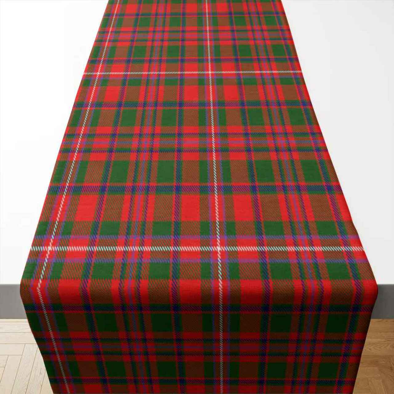 MacKinnon Modern Tartan Table Runner - Cotton table runner