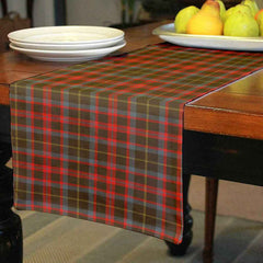 MacKintosh Hunting Weathered Tartan Table Runner - Cotton table runner