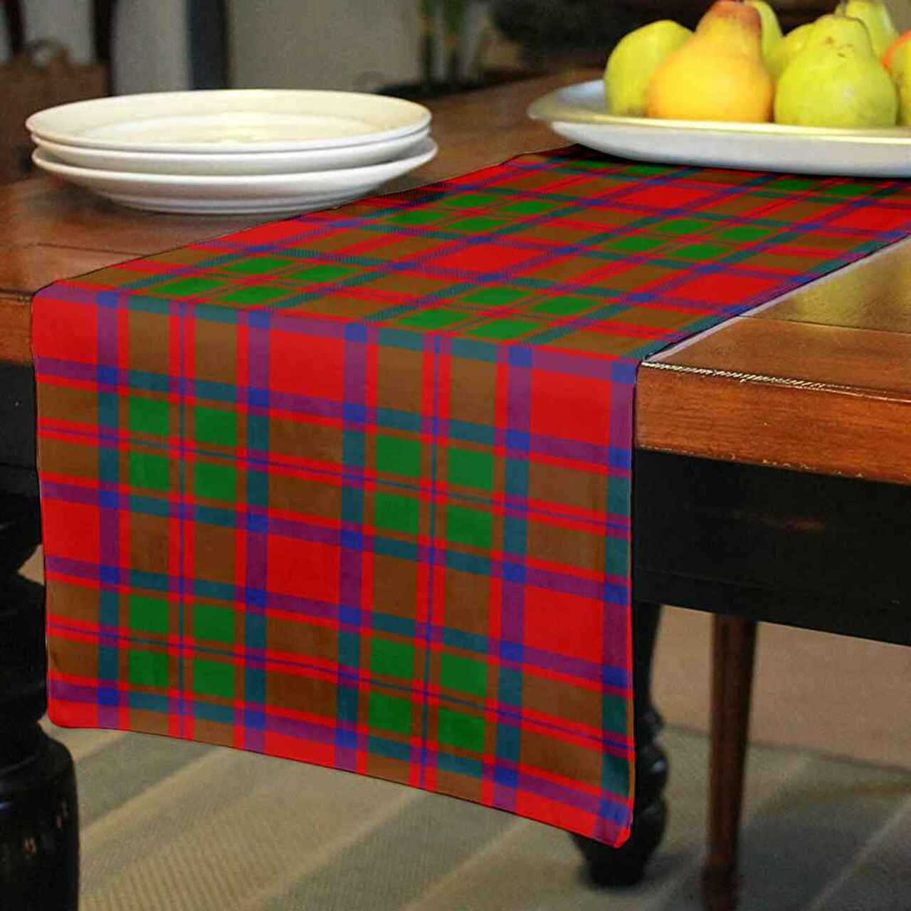 MacKintosh Modern Tartan Table Runner - Cotton table runner