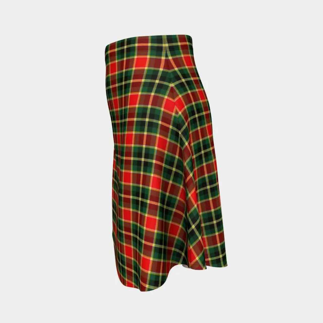 MacLachlan Hunting Modern Tartan Flared Skirt