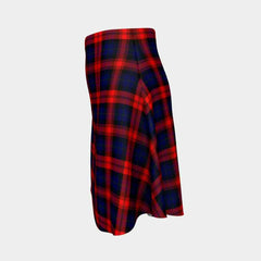 MacLachlan Modern Tartan Flared Skirt