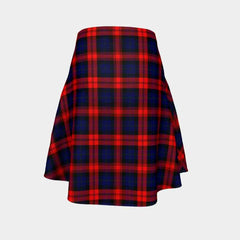 MacLachlan Modern Tartan Flared Skirt