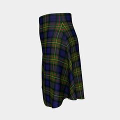 MacLaren Modern Tartan Flared Skirt