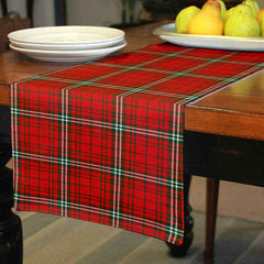 MacLay Modern Tartan Table Runner - Cotton table runner