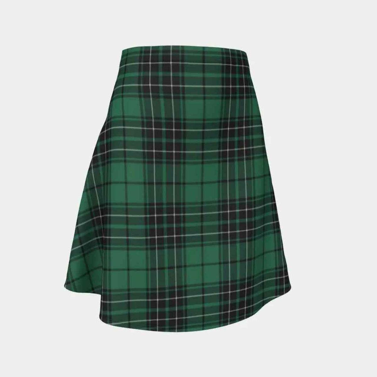 Maclean Hunting Ancient Tartan Flared Skirt