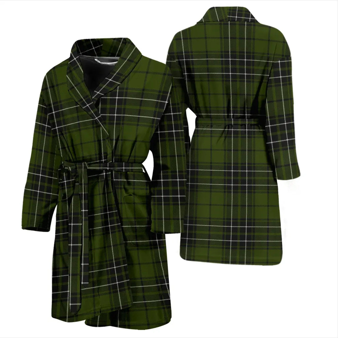 MacLean Hunting Tartan Bathrobe