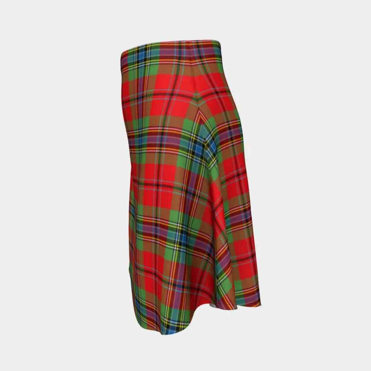 MacLean of Duart Modern Tartan Flared Skirt